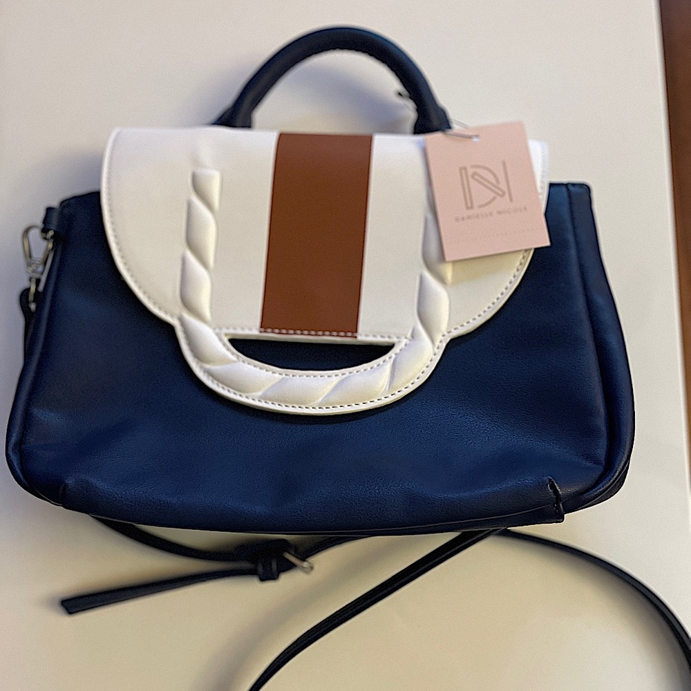 Danielle Nicole Crossbody purse with top handle and removable strap